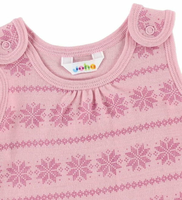 Rochie din lână merinos cu print Rose Joha 2