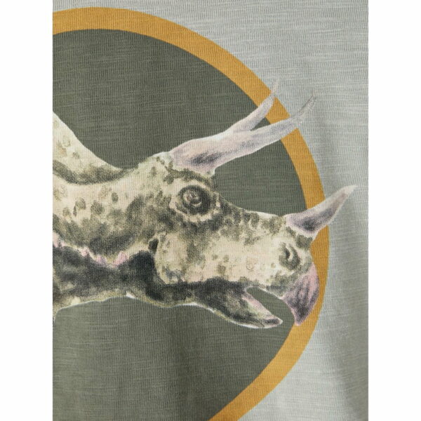 Bluză bumbac organic pentru copii wrought iron triceratops Name It
