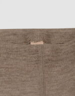 Pantaloni colanţi mottled brown din lână merinos organică pentru bebeluşi Dilling 1