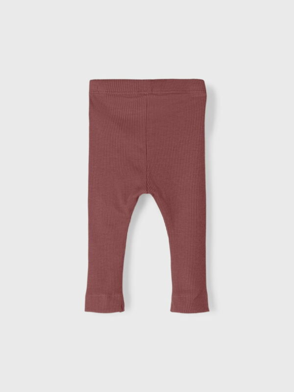 Colanți pantaloni bumbac organic şi modal pentru copii apple butter Name It 1