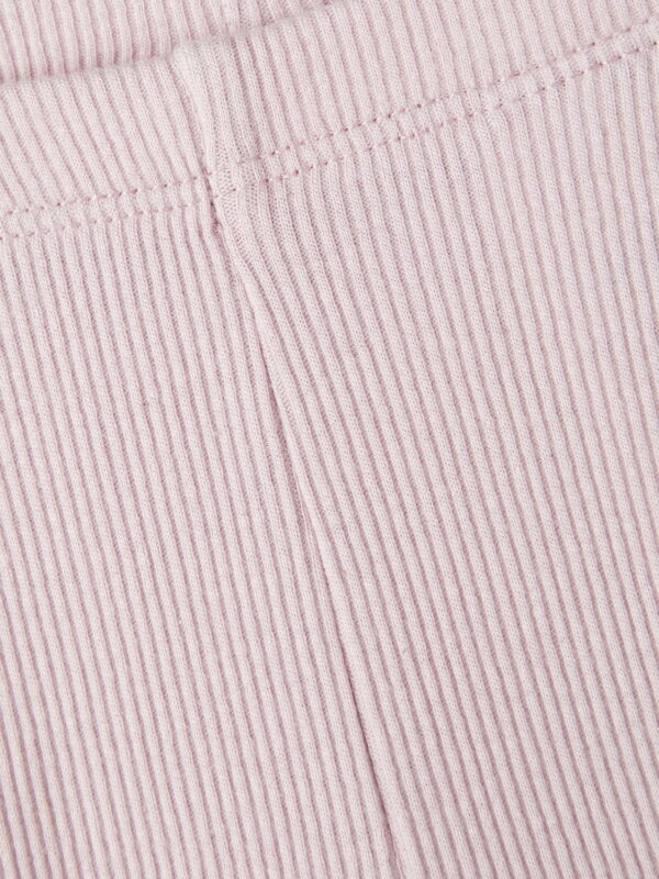 Colanți pantaloni bumbac organic şi modal pentru copii violet ice Name It 1