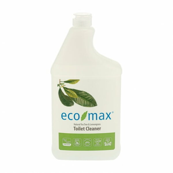 Soluție anticalcar cu tea tree şi lemongrass pentru curaţarea vasului de toaleta 1L Ecomax