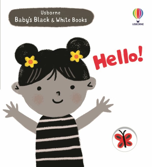 Baby's Black And White Books Hello! - Mary Cartwright Usborne Publishing