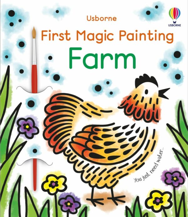 First Magic Painting Farm Sg - Abigail Wheatley Usborne Publishing