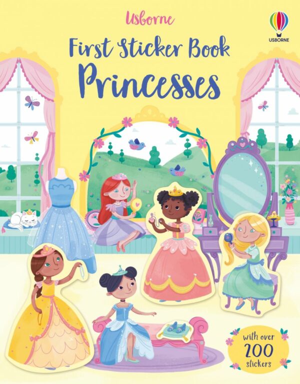 First Sticker Book My Princesses - Caroline Young Usborne Publishing