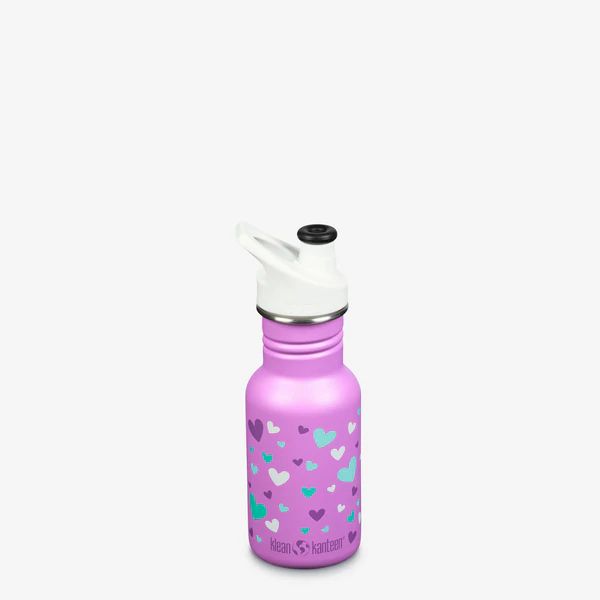 Recipient Sticlă Kid Classic Narrow cu capac sport Orchid Hearts Matte 355 ml Klean Kanteen Recipient Sticlă Kid Classic Narrow cu capac sport Orchid Hearts Matte 355 ml Klean Kanteen