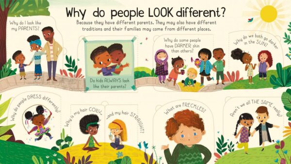 Lift-The-Flap First Q&A What Is Racism? - Katie Daynes Usborne Publishing