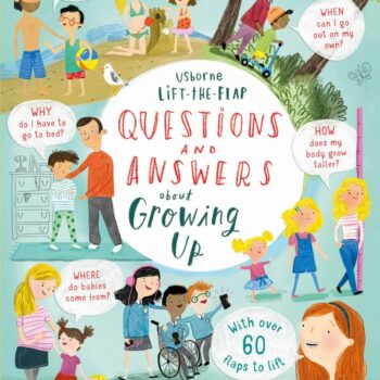 Lift-The-Flap Q&A About Growing Up - Katie Daynes Usborne Publishing