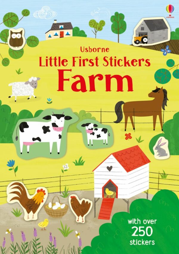Little First Stickers Farm - Jessica Greenwell Usborne Publishing