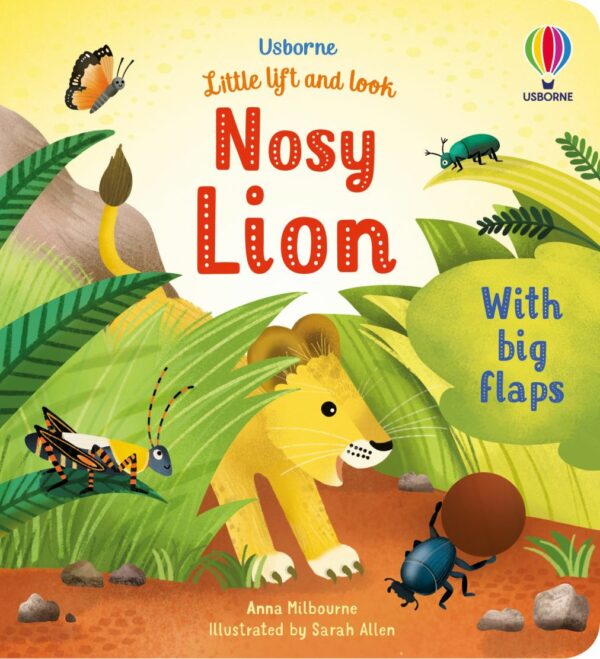 Little Lift & Look Nosy Lion - Anna Milbourne Usborne Publishing