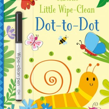 Little Wipe Clean Dot-To-Dot - Kirsteen Robson Usborne Publishing