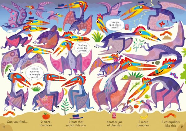 Look And Find Puzzles Dinosaurs - Kirsteen Robson Usborne Publishing