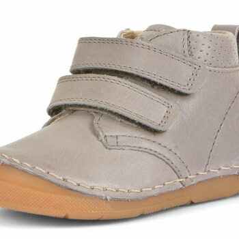 Pantofi din piele cu talpă extra flexibilă Light Grey Froddo