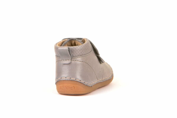 Pantofi din piele cu talpă extra flexibilă Light Grey Froddo 4
