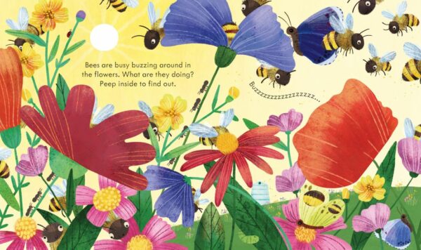 Peep Inside A Beehive - Anna Milbourne Usborne Publishing