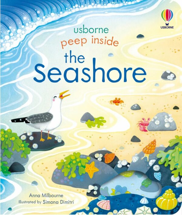 Peep Inside The Seashore - Anna Milbourne Usborne Publishing