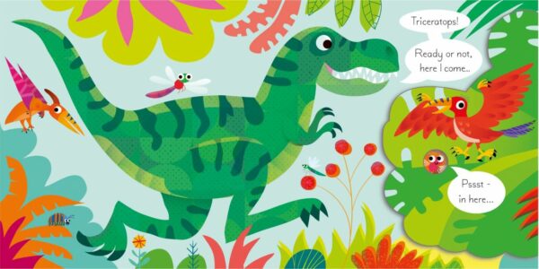 Play Hide And Seek With The Dinosaurs - Sam Taplin Usborne Publishing