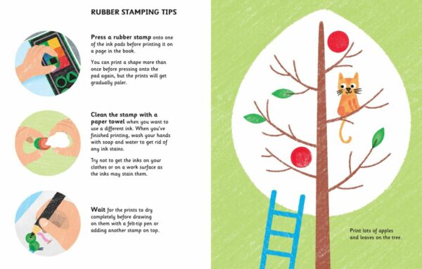 Rubber Stamp Activities Garden - Fiona Watt Usborne Publishing
