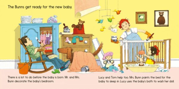 The New Baby - Anne Civardi Usborne Publishing