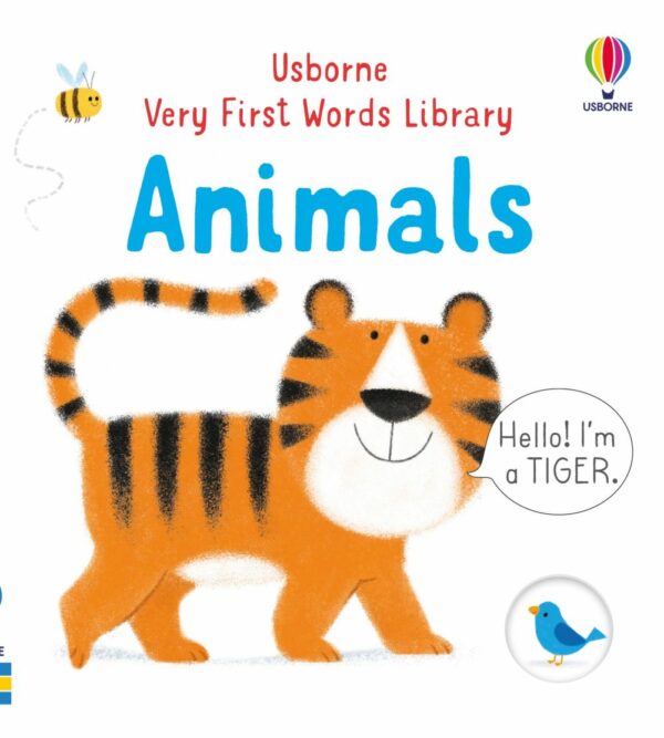 Very First Words Library Animals - Matthew Oldham Usborne Publishing