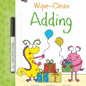 Wipe Clean Adding - Jessica Greenwell Usborne Publishing