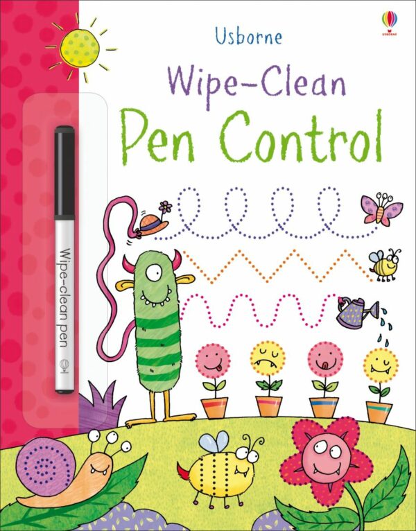 Wipe Clean Pen Control - Hannah Wood Usborne Publishing