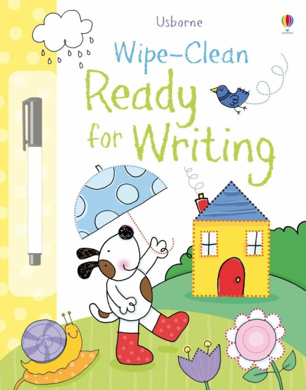 Wipe Clean Ready For Writing - Jessica Greenwell Usborne Publishing
