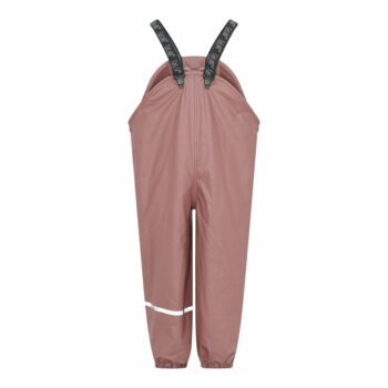 Pantaloni termici de ploaie și vânt (impermeabili) căptușiți integral cu fleece CeLaVi burlwood