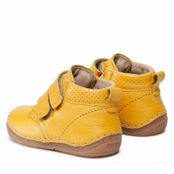 Pantofi din piele cu talpă extra flexibilă Mineral Yellow Froddo 2
