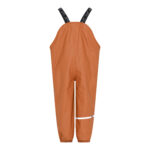 Pantaloni termici de ploaie și vânt (impermeabili) căptușiți integral cu fleece amber brown CeLaVi 1