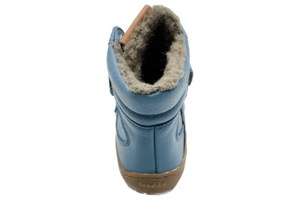 Cizme din piele Froddo căptuşite cu lână naturală şi talpă barefoot Blue Jeans 3