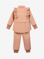 Set termic cu volănaşe pentru copii peach gold glitter En Fant 2