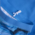 Set tricou şi slip de baie UPF50+ Bright Blue Color Kids 2