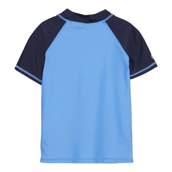 Tricou de baie UPF50+ Azure Blue Color Kids 1