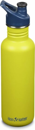 Recipient Sticlă Classic Sport capac sport Green Apple 800 ml Klean Kanteen