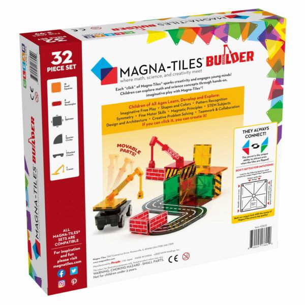Magna-Tiles Builder set magnetic 5