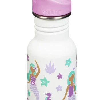 Recipient Sticlă Kid Classic Narrow capac sport Mermaids 355 ml Klean Kanteen