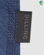 Cagulă lână merinos organică copii Thunder blue Dilling 2