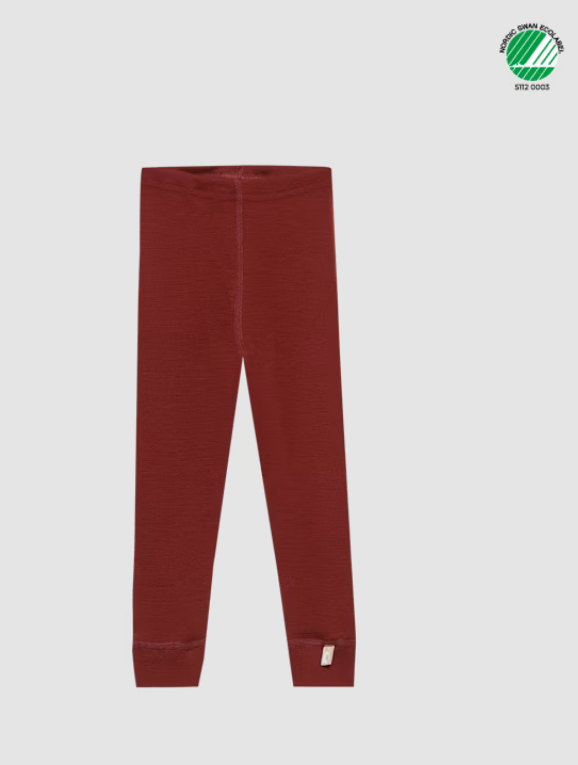 Pantaloni colanţi din lână merinos pentru copii Christmas heart Dilling