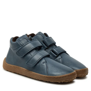 Ghete piele barefoot căptușeală textila Dark Blue Froddo 2
