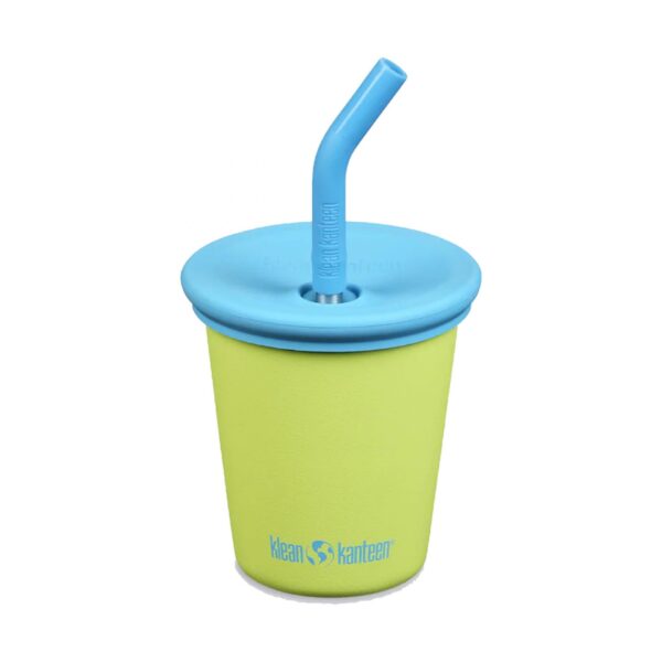 Pahar cu capac și pai 296 ml Juicy Pear Klean Kanteen Pahar cu capac și pai 296 ml Juicy Pear Klean Kanteen