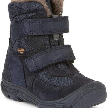 Cizme Froddo impermeabile piele căptuşeală lână talpă flexibilă dak blue