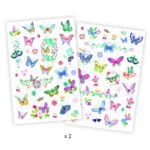 Tatuaje Fluturi si sclipici Djeco 2