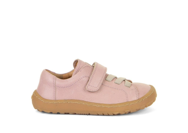 Pantofi barefoot piele talpă flexibilă pink Froddo