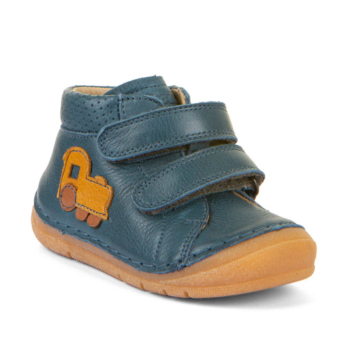 Pantofi din piele cu talpă extra flexibilă Dark Denim Froddo